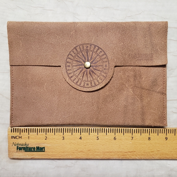 Vintage US News Personalised Travel Journal, Diary Leather Travel Notebook. - Picture 8 of 9